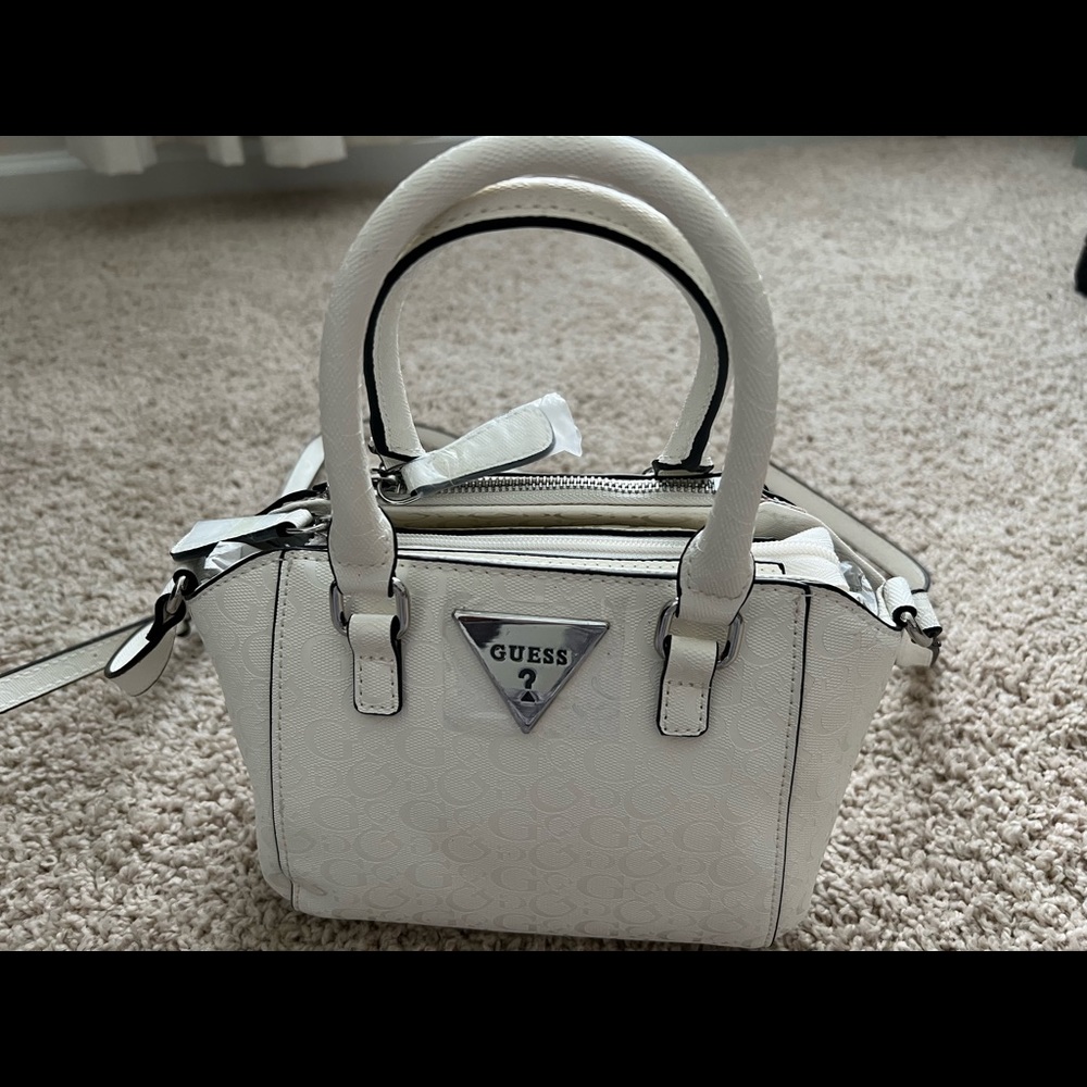 Small White Guess Handbag